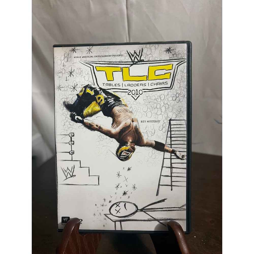 WWE TLC Tables Ladders Chairs 2010 DVD Excellent Rey Mysterio John Cena